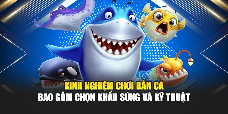 Kinh nghiệm chơi bắn cá bao gồm chọn khẩu súng và kỹ thuật